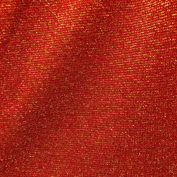 Orange metallic mini dress from Revolve - Picture 4 of 4